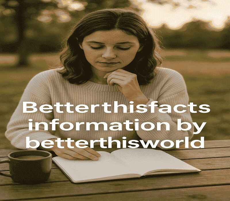 Betterthisfacts information by betterthisworld — A Journey Worth Understanding
